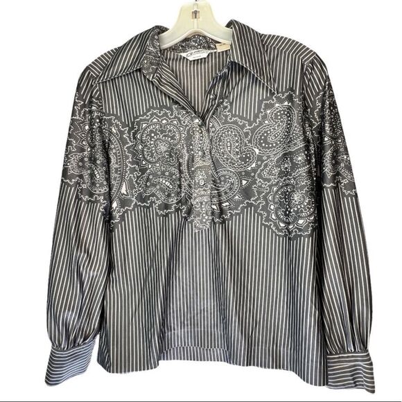 Vintage Loubella Extendables Blouse - Picture 1 of 5